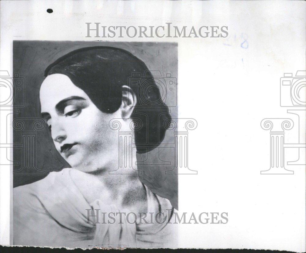 1961 Press Photo Virginia Eliza Clemm Poe Edgar Allen - RRV53765 - Historic Images