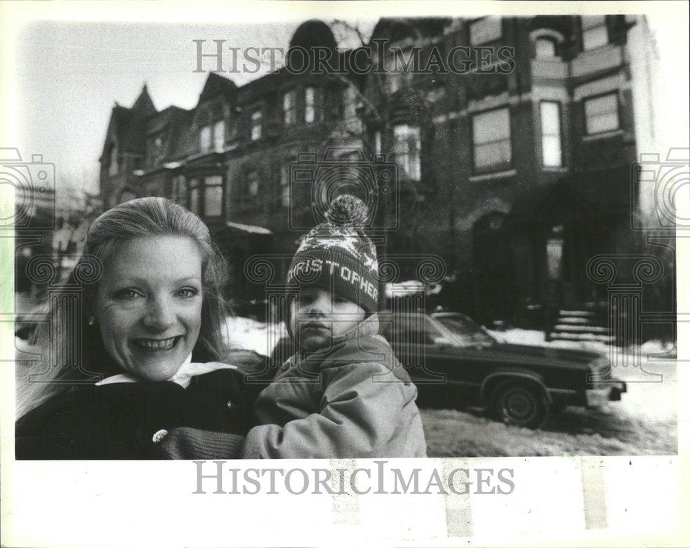 1984 Press Photo Chicago Old Town Neighborhoods - RRV66999 - Historic Images