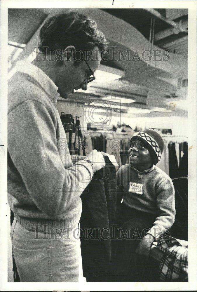 1978 Press Photo Danny Nelson Christmas Chicago Junior - RRV60275 - Historic Images