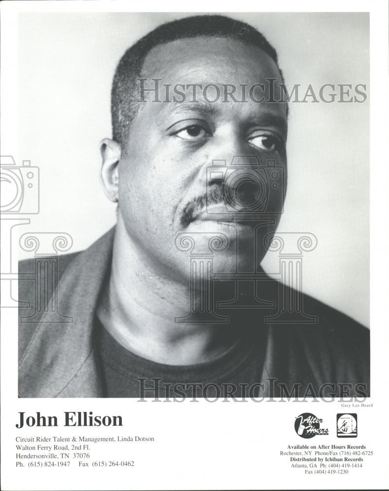 1995 Press Photo John Ellison Musician Songwriter - RRV29677 - Historic Images