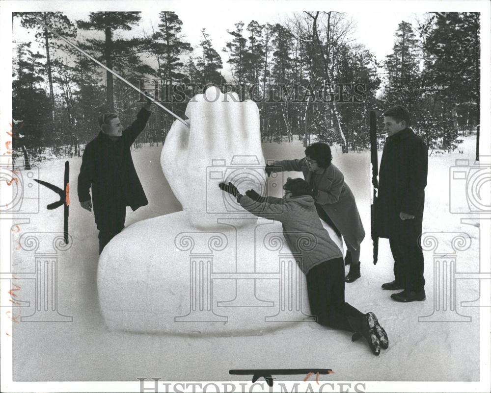 1973 Press Photo Ice Sculpture Interlochen - RRV37421 - Historic Images