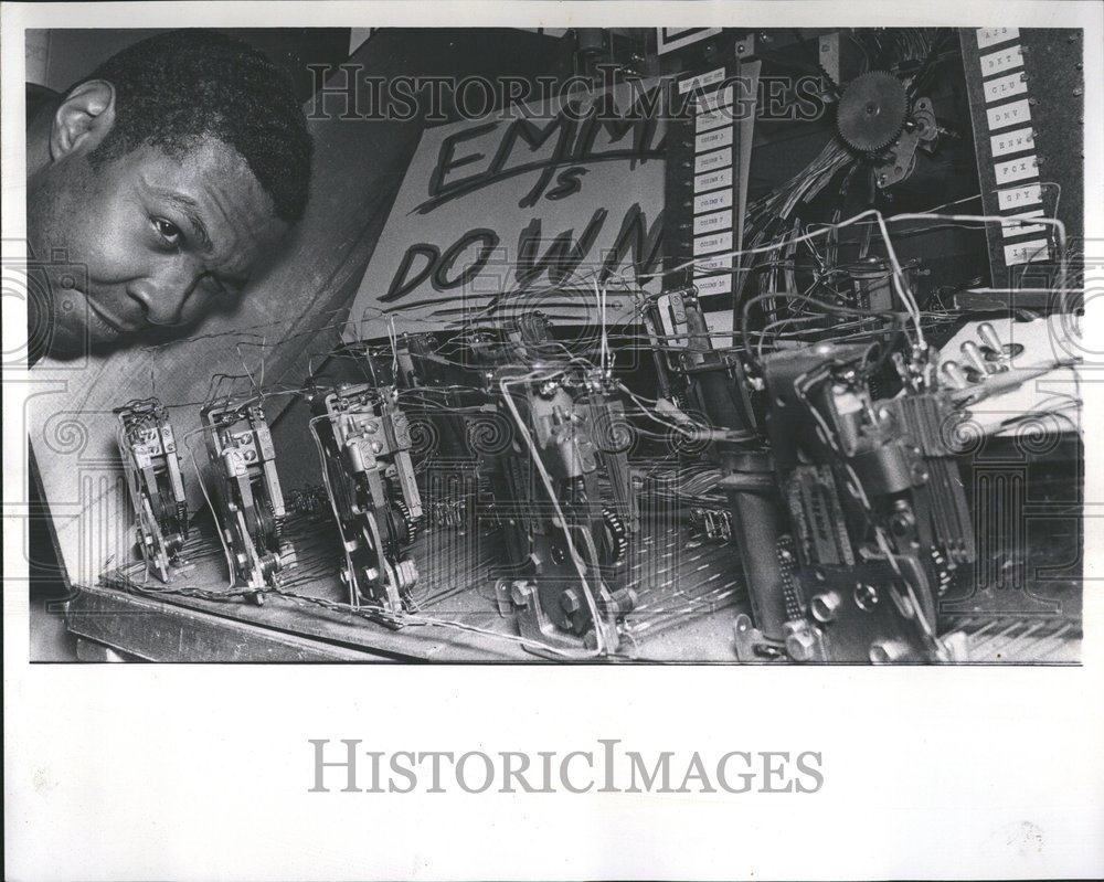 1969 Press Photo Science Fair Gary Plazyk EMMA - RRV57973 - Historic Images