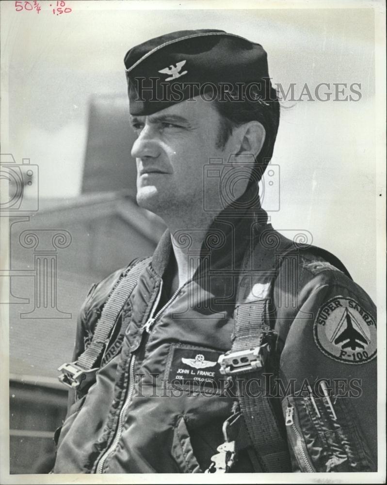 1974 Press Photo John France Commander Colorado Air - RRV14609 - Historic Images