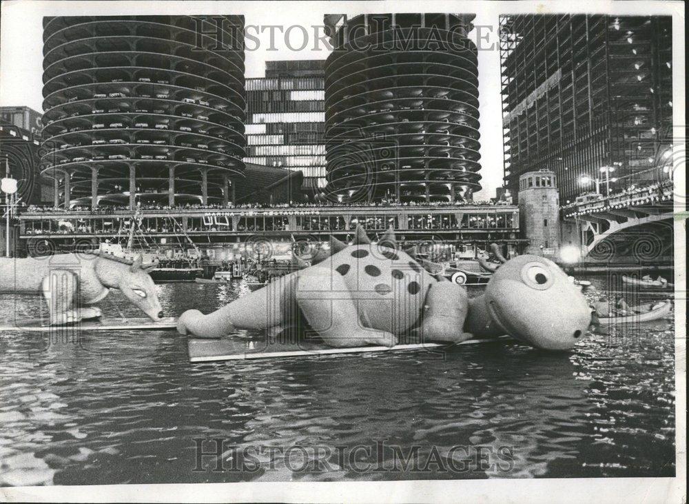 1970 Press Photo Chicago River Lakefront Festival - RRV67227 - Historic Images