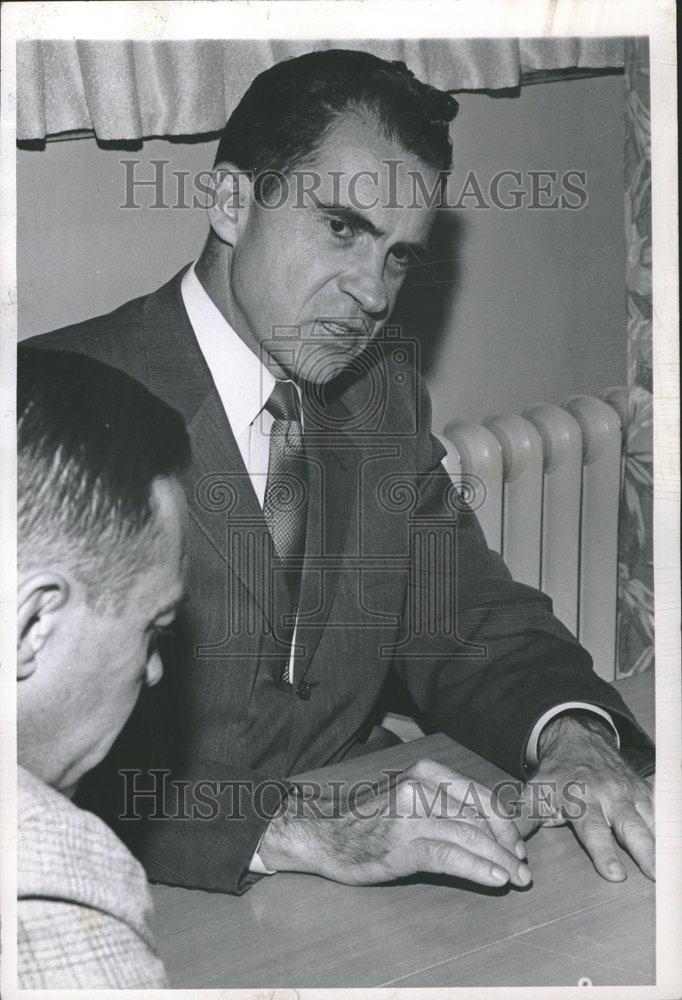 1958 Press Photo Richard Milhous Nixon President Dwight - RRV00021 - Historic Images