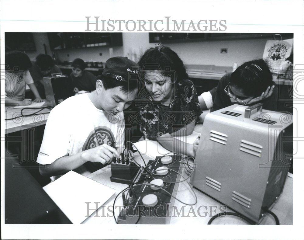 1993 Press Photo Linda McDonald North Park College - RRV65929 - Historic Images