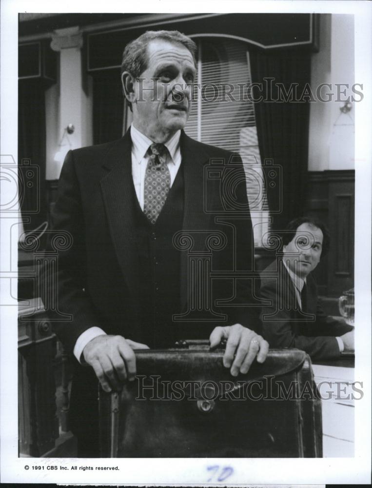 1991 Press Photo Richard Crenna Actor The Sea Will Tell - RRV14821 - Historic Images