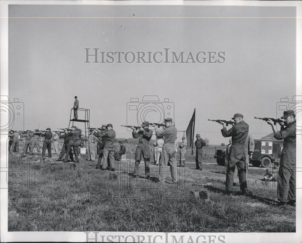 1954 Press Photo 437 Reserve Troop Training - RRV19517 - Historic Images