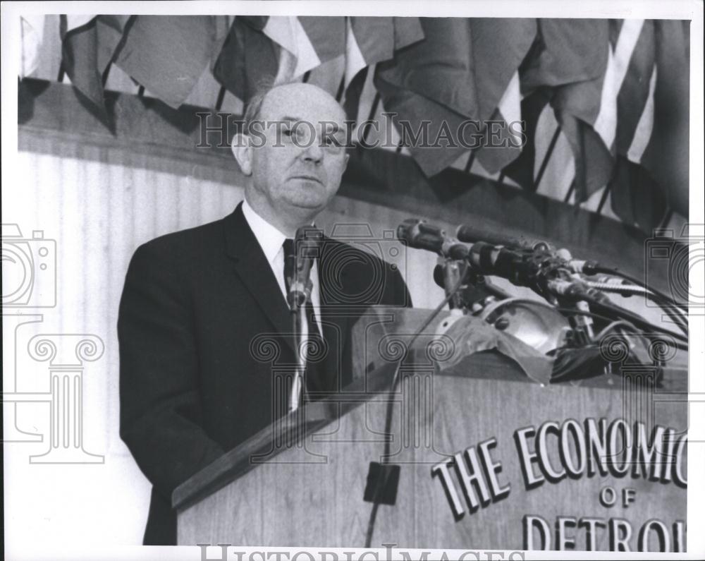 1964 Press Photo Secretary of State Dean Rusk Speaks - RRV39071 - Historic Images