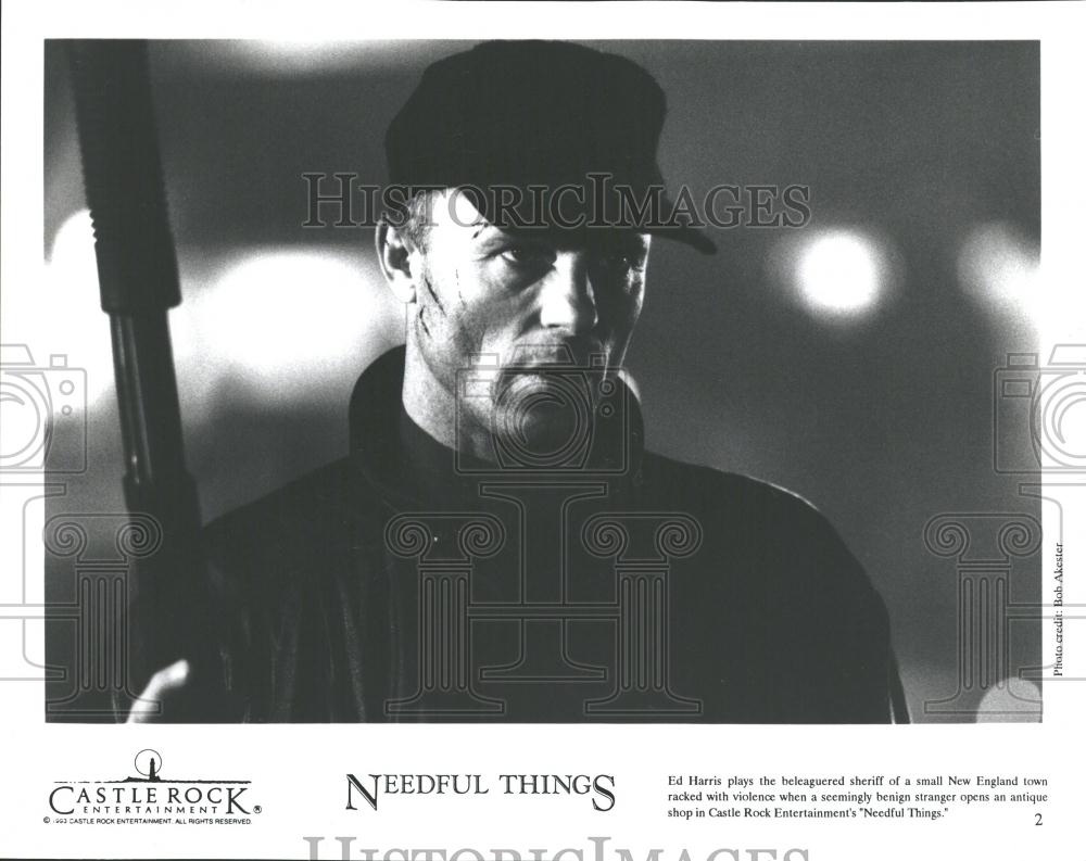 1993 Press Photo Ed Harris Ed Harris Needful Things - RRV38117 - Historic Images