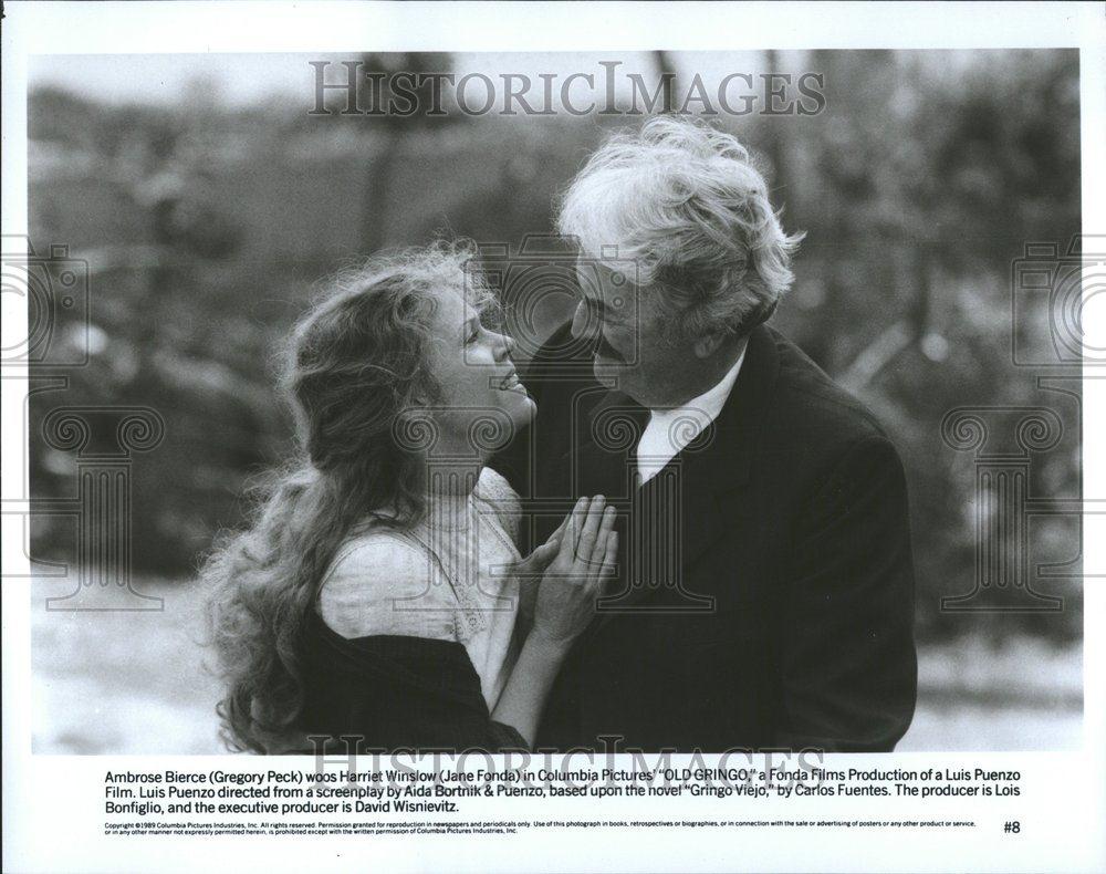 1990 Press Photo Jane Fonda Old Gringo Actress - RRV48771 - Historic Images