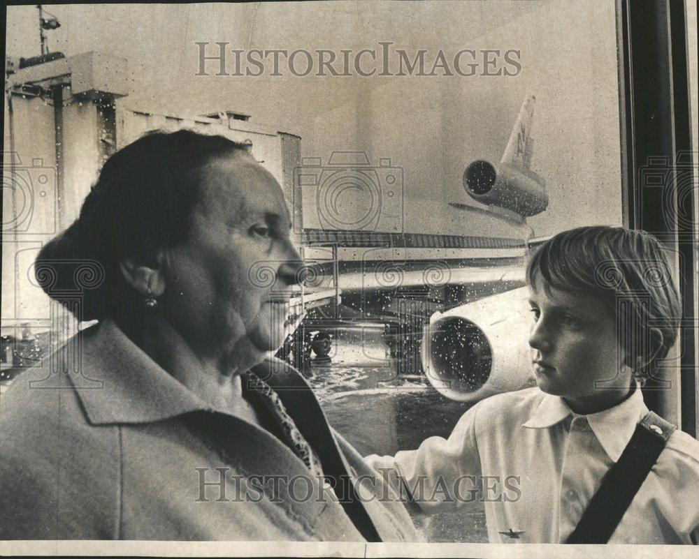 1973 Press Photo Bahia Tsudikova and Dimitri Tzaskin - RRV57417 - Historic Images