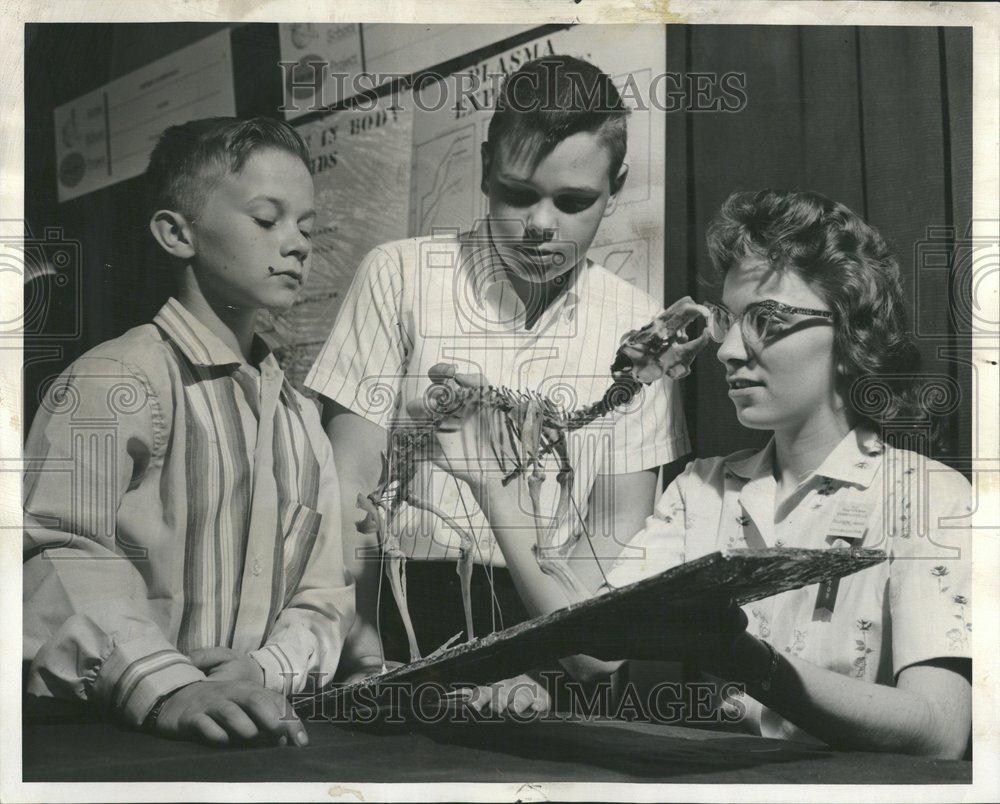 1959 Press Photo Jim Rennak Tony Kottmeier Josephine - RRV58511 - Historic Images