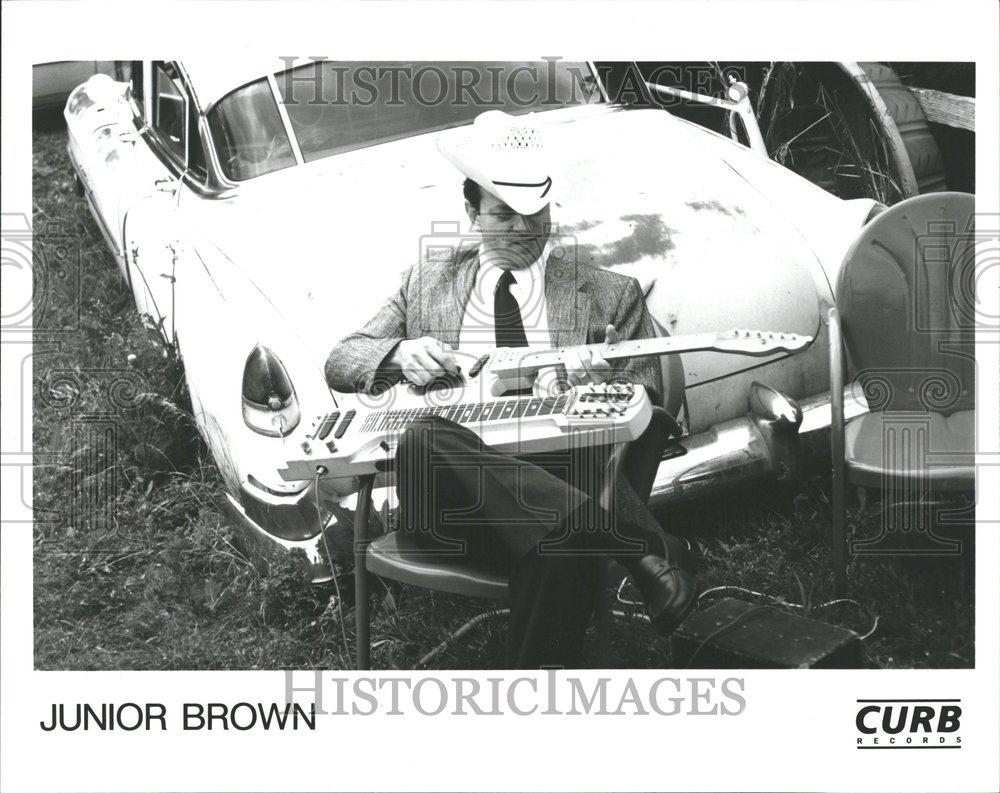 1993 Press Photo Junior Brown Country Music Guitarist - RRV44127 - Historic Images