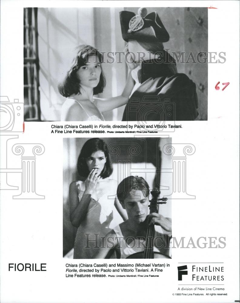 1994 Press Photo Chiara Florile Paolo Fine Line Feature - RRV16211 - Historic Images