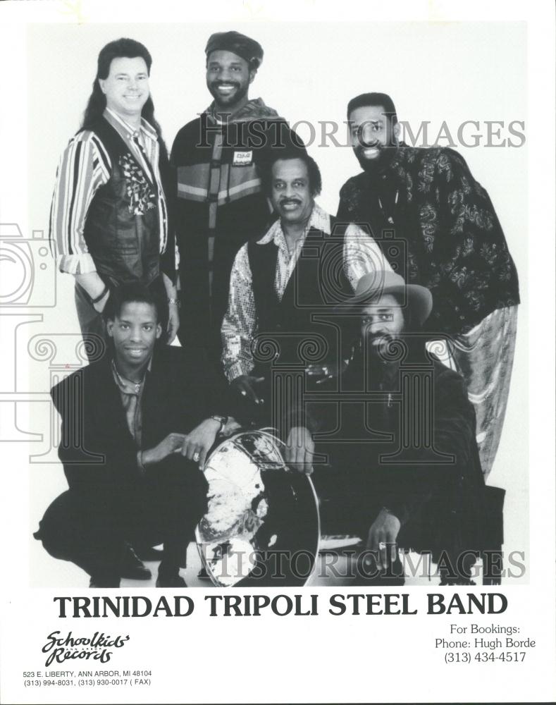 1995 Press Photo Trinidad Tripoli Steel Band - RRV34321 - Historic Images