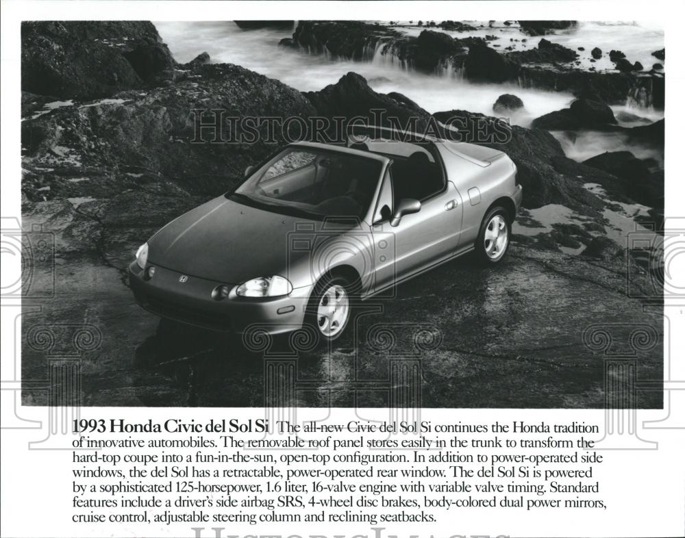 1994 Press Photo Honda Civic Del Innovative Automobiles - RRV01993 - Historic Images