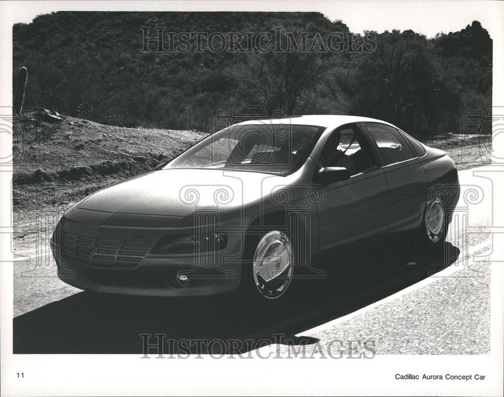 1990 Press Photo Cadillac Aurora Concept Car - RRV53117 - Historic Images