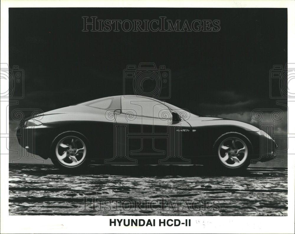 1993 Press Photo Hyundai Chicago Auto Show car HCD II - RRV01155 - Historic Images