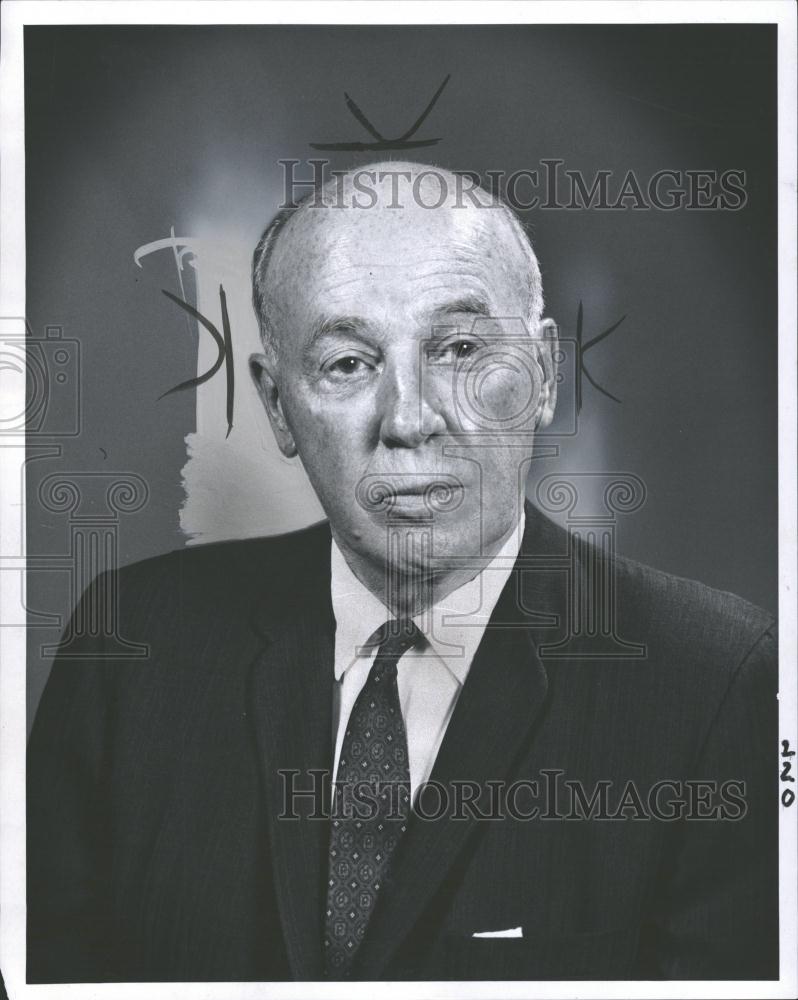 1967 Press Photo H. Russell Hasting Business Executive - RRV35555 - Historic Images