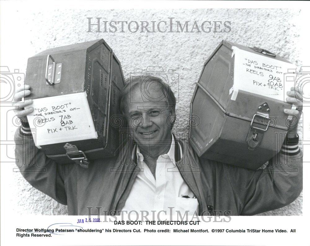 2002 Press Photo Dir Wolfgang Petersen Directors Cut - RRV46905 - Historic Images