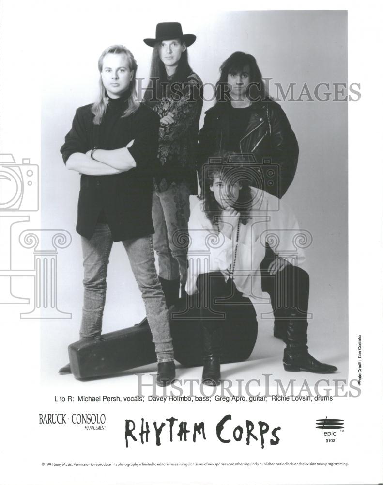 1991 Press Photo Rhythm Corp Micheal Persh Davey Greg - RRV31337 - Historic Images