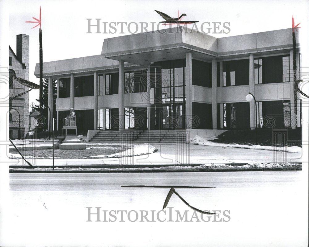 1972 Press Photo Adrian Bldg/City Hall/Michigan/Govt - RRV71721 - Historic Images