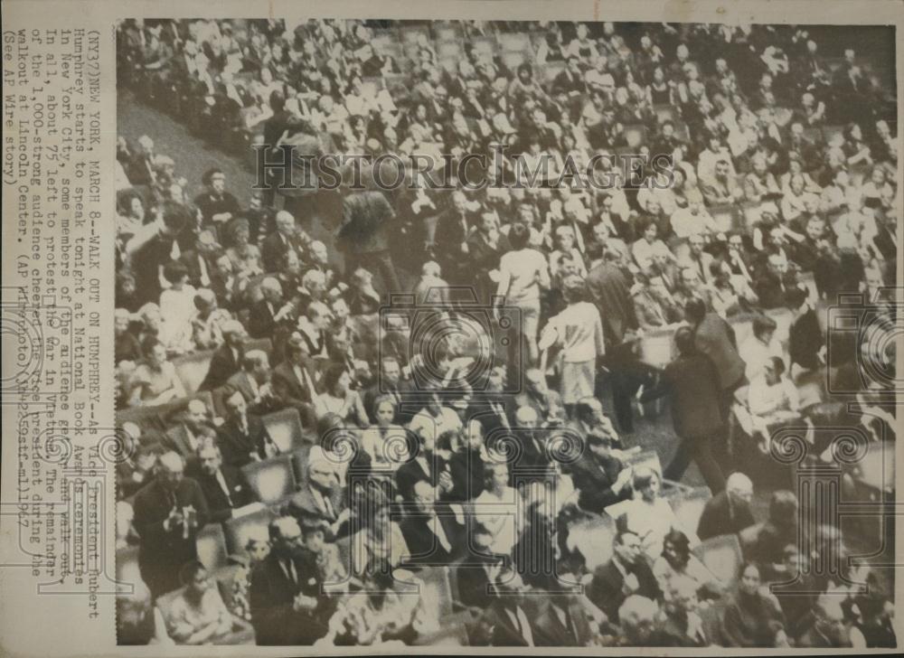 1967 Press Photo Vice President Hubert Humphrey - RRV18629 - Historic Images