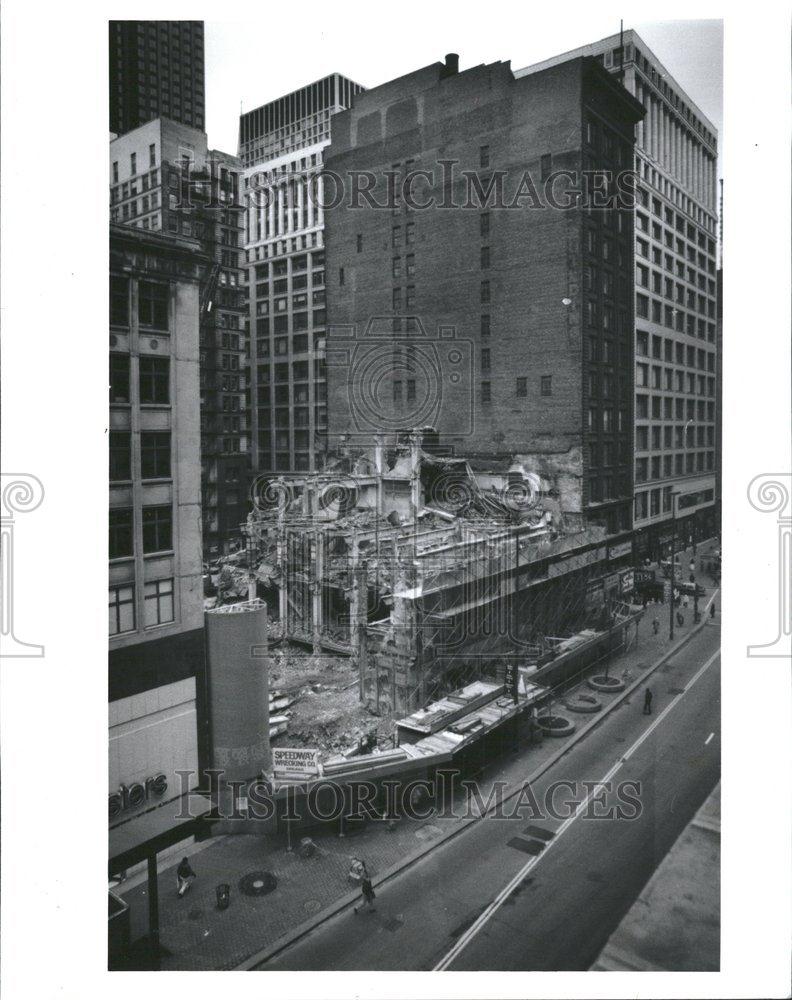 1992 Press Photo Kresge Building S State Landmark Great - RRV60277 - Historic Images