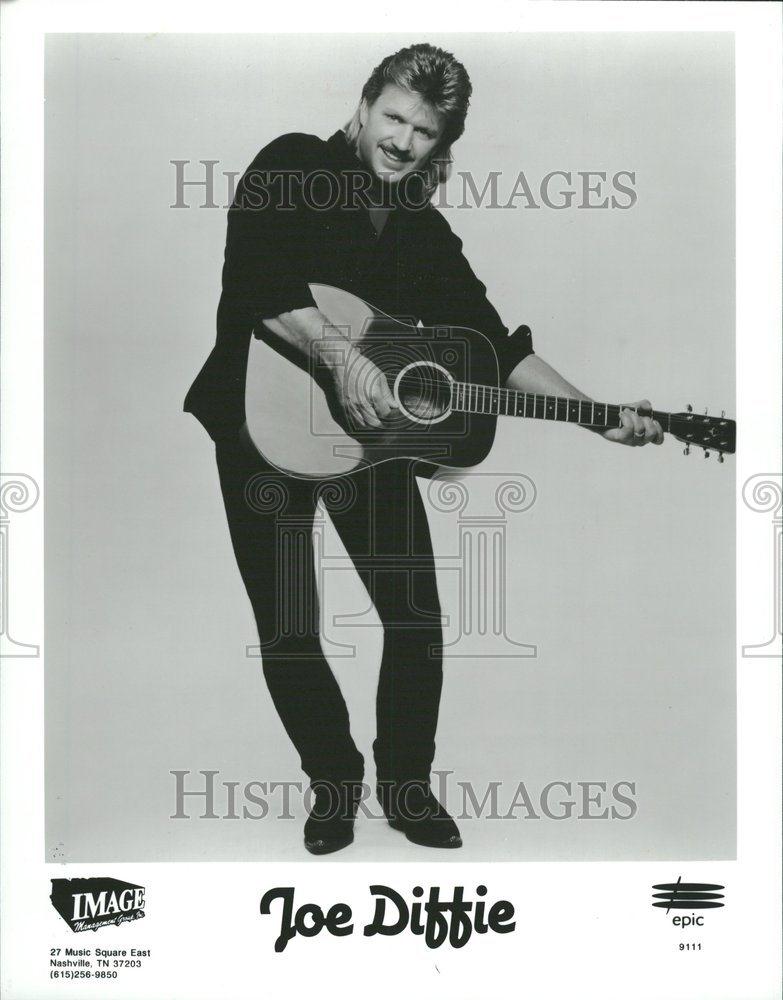 1992 Press Photo Joe Logan Diffie American Music Singer - RRV00251 - Historic Images