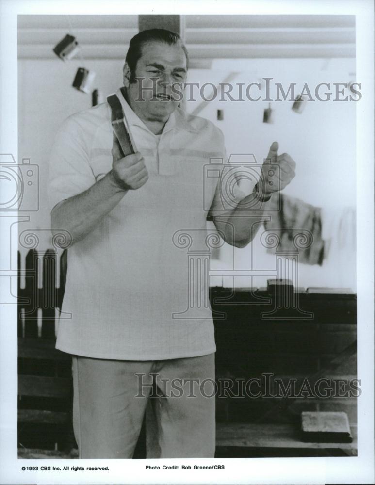 1993 Press Photo Brian Dennehy Prophet Evil CBS Actor - RRV14591 - Historic Images