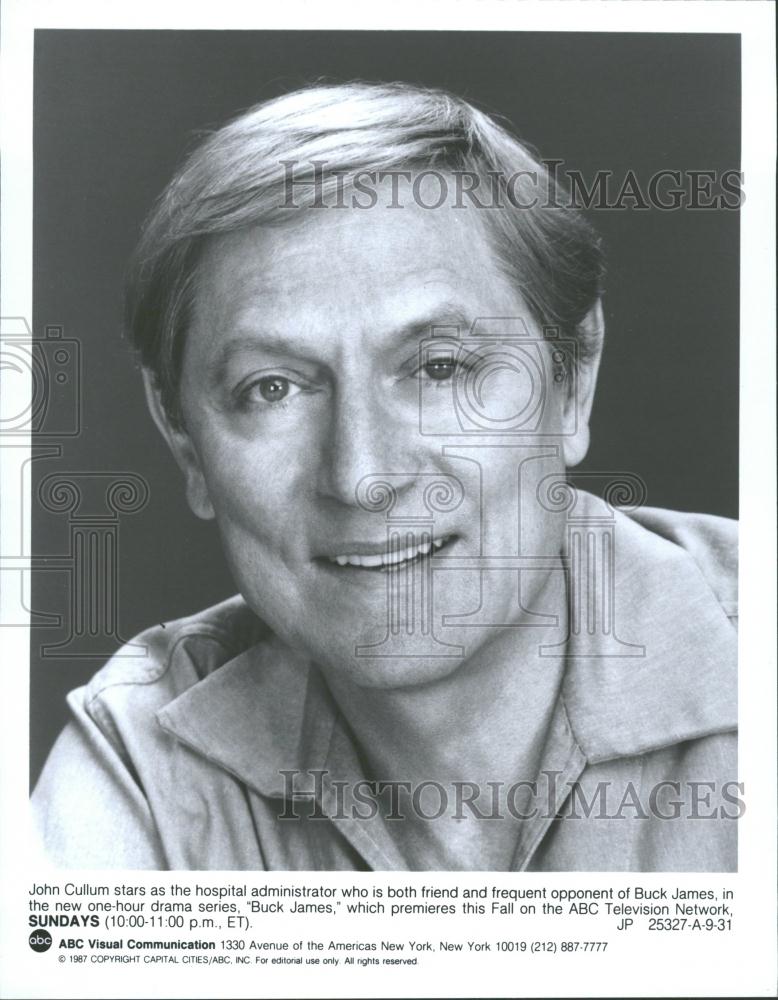 1993 Press Photo John Cullum star Buck James drama - RRV32523 - Historic Images