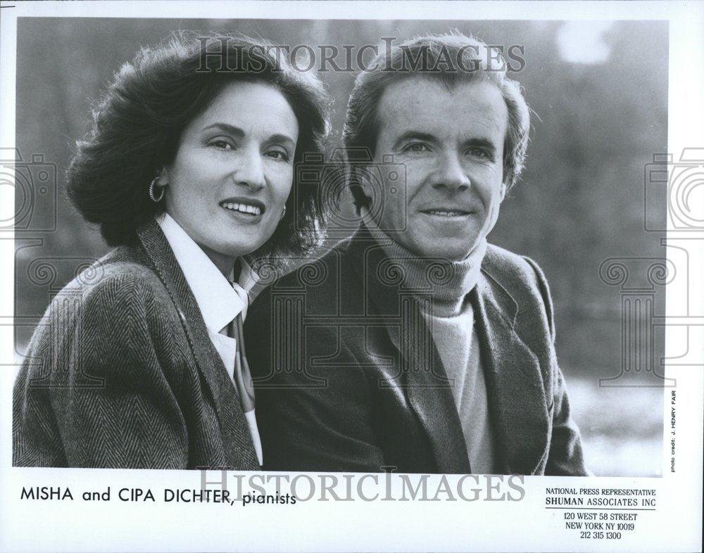 1992 Press Photo Misha and Cipa Dichter - RRV52797 - Historic Images