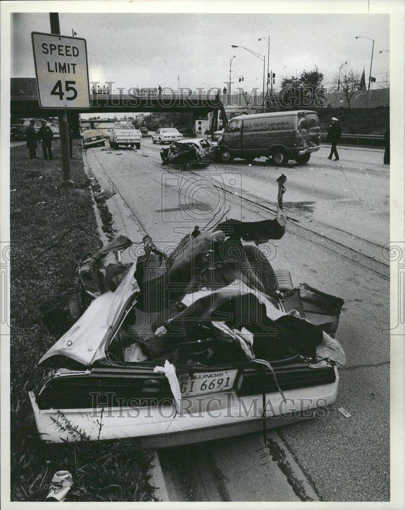 1981 Press Photo Automobile Accidents Chicago Area - RRV56153 - Historic Images