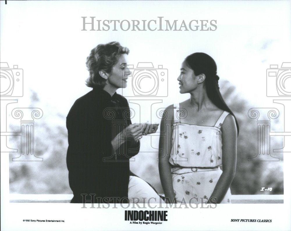 1993 Press Photo Catherine Deneuve Linh Dan Pham - RRV73711 - Historic Images