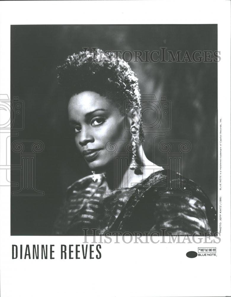 1991 Press Photo Dianne Reeves American Michigan Denver - RRV31143 - Historic Images