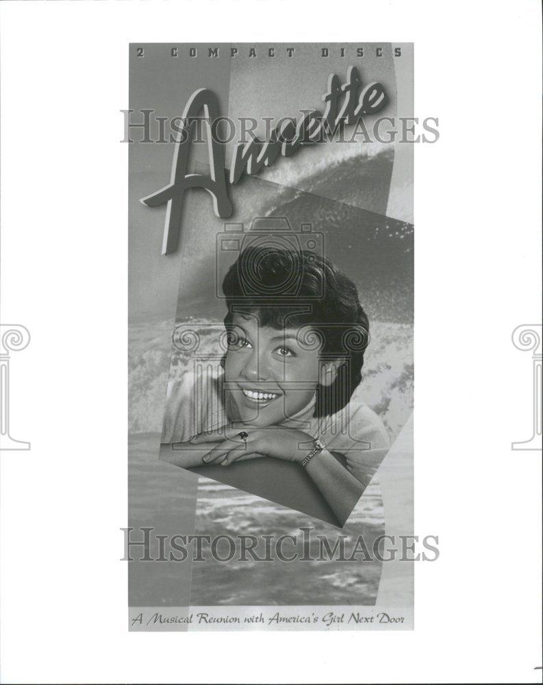 1993 Press Photo Annette Joanne Funicello Musical Girl - RRV00599 - Historic Images