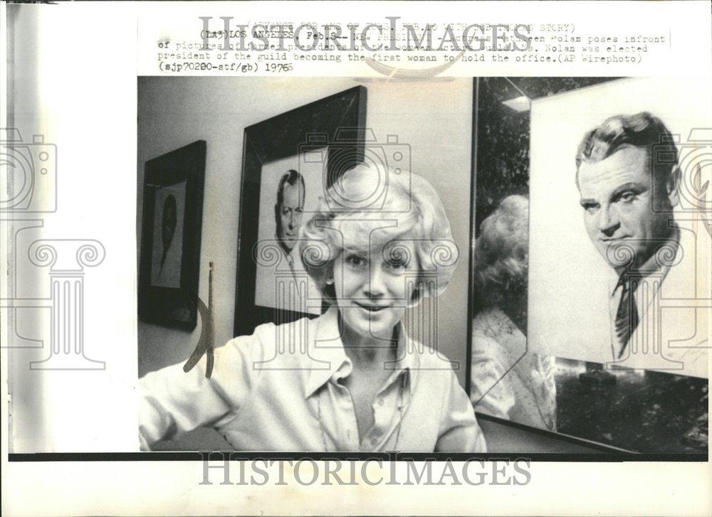 1976 Actress Kathleen Nolan First Woman To Hold Guild - RRV51425 - Historic Images