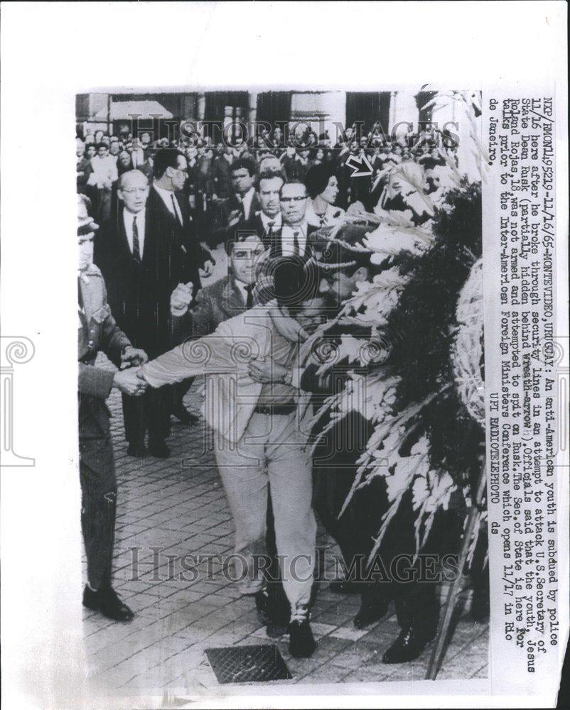 1965 Press Photo America Youth Dean Rusk US State Lines - RRV55073 - Historic Images