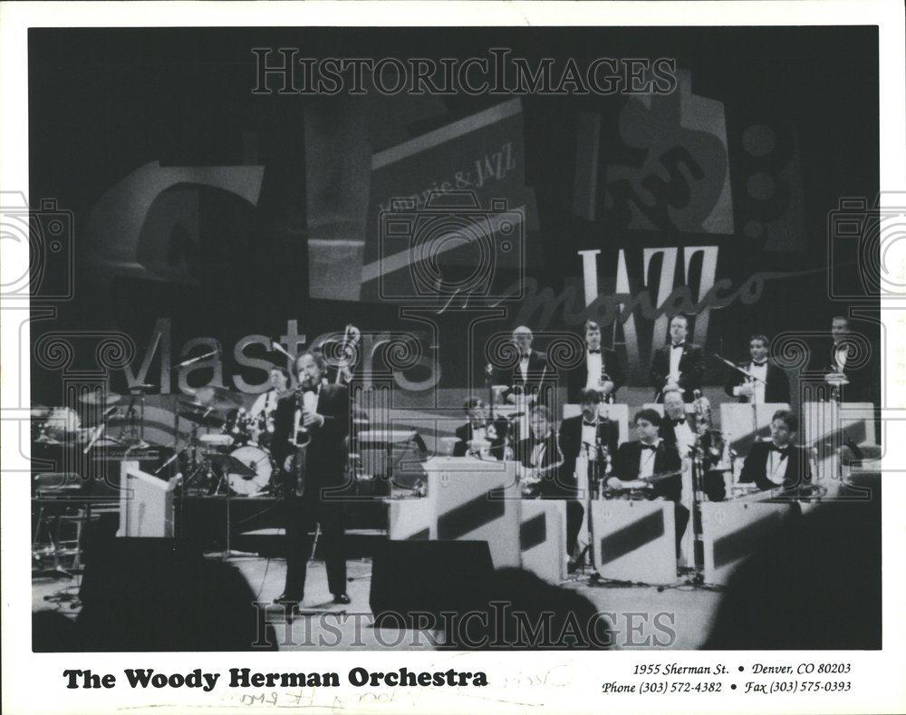 1999 Press Photo Woodrow Charles Herman American jazz - RRV58235 - Historic Images