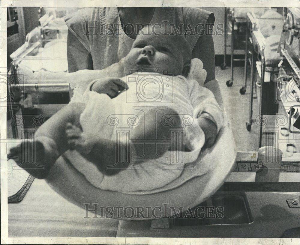 1965 Press Photo Joan Dziubinski Michael Andrew Smiles - RRV66389 - Historic Images