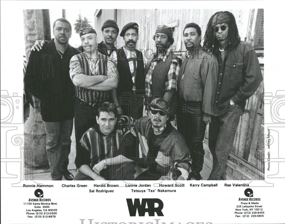 1994 Press Photo War Team Memebers Ronnie Charles Brown - RRV36927 - Historic Images