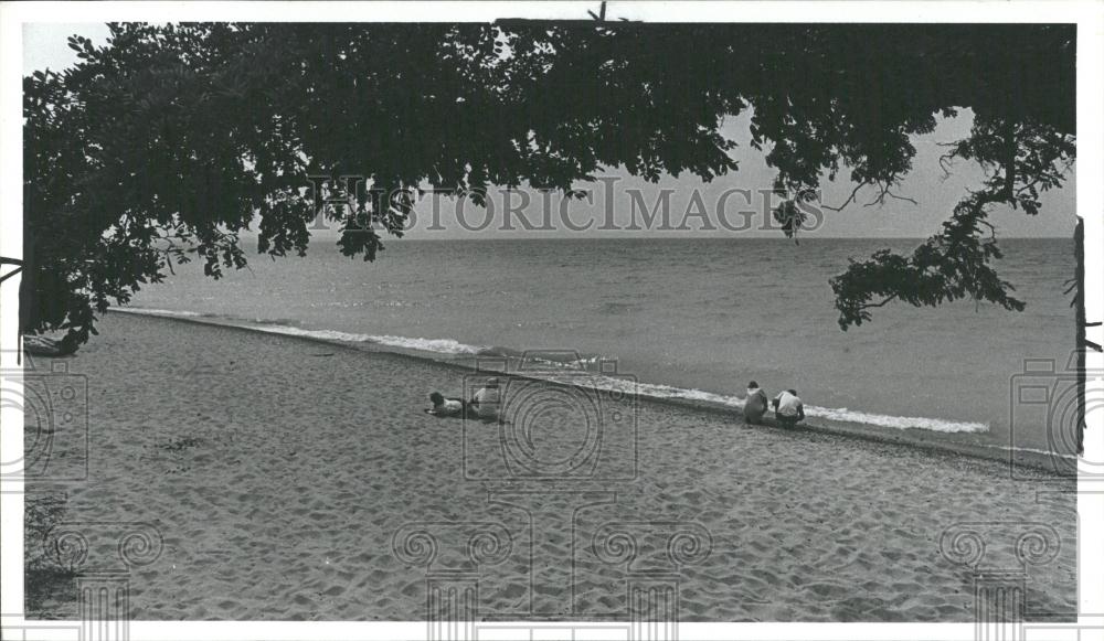 1981 Press Photo Leelanau Country Beach Empire Michigan - RRV36547 - Historic Images