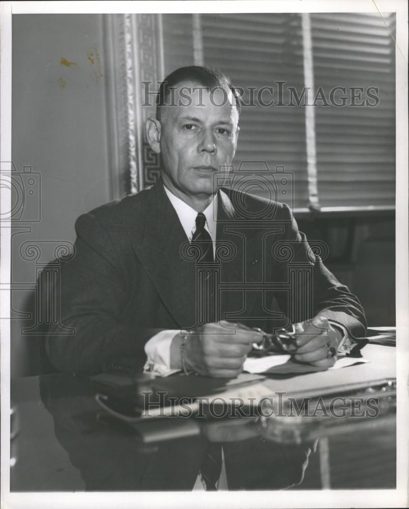 1954 Press Photo General Walter Smith Secretary State - RRV65299 - Historic Images