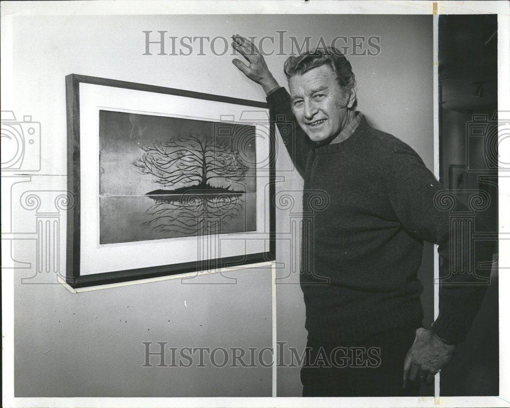 1979 Press Photo William Woodward Wayne Professor Album - RRV72371 - Historic Images