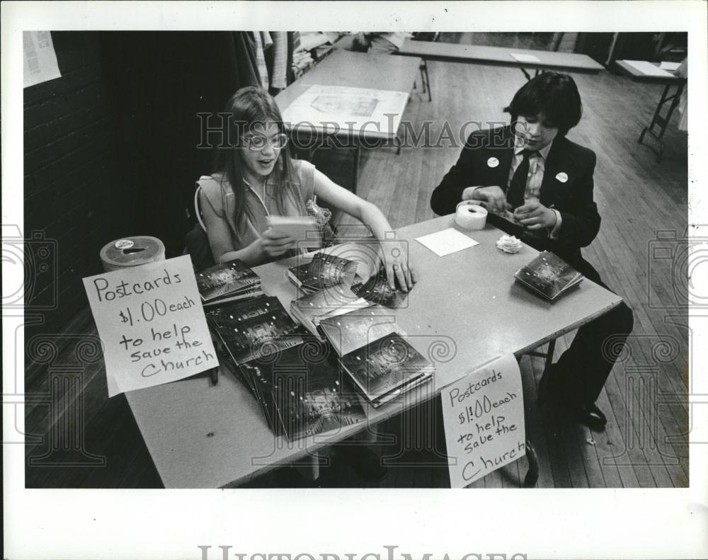 1981 Press Photo Cheryl Dockery Jams Paul Conception - RRV01857 - Historic Images