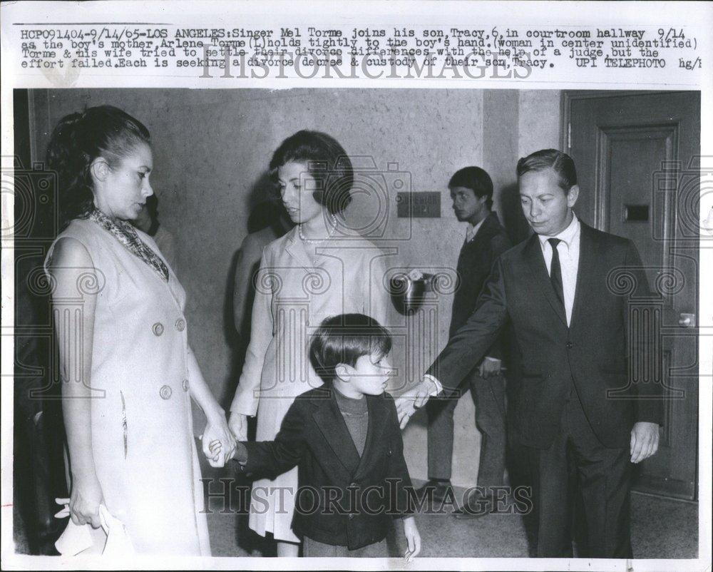 1965 Press Photo Mel Torme Tracy Arlene Torme Mother - RRV54249 - Historic Images