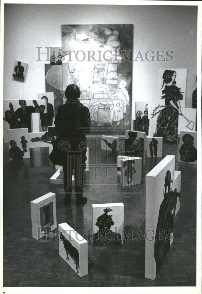 1993 Press Photo Whitney Museum American Art Biennial - RRV64523 - Historic Images