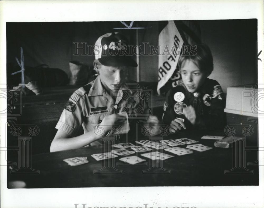 1985 Press Photo Detroit Council America Diamond Boy - RRV01541 - Historic Images