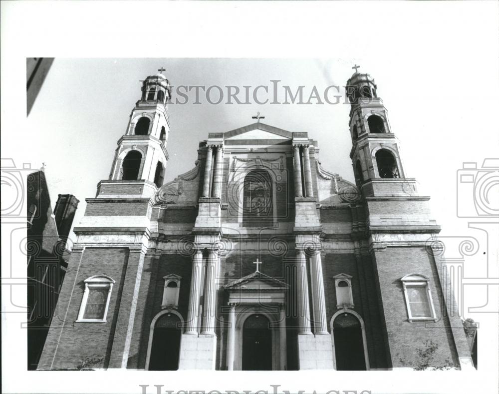 1990 Press Photo St Stanislaus Church Sam Koontz Owner - RRV01821 - Historic Images